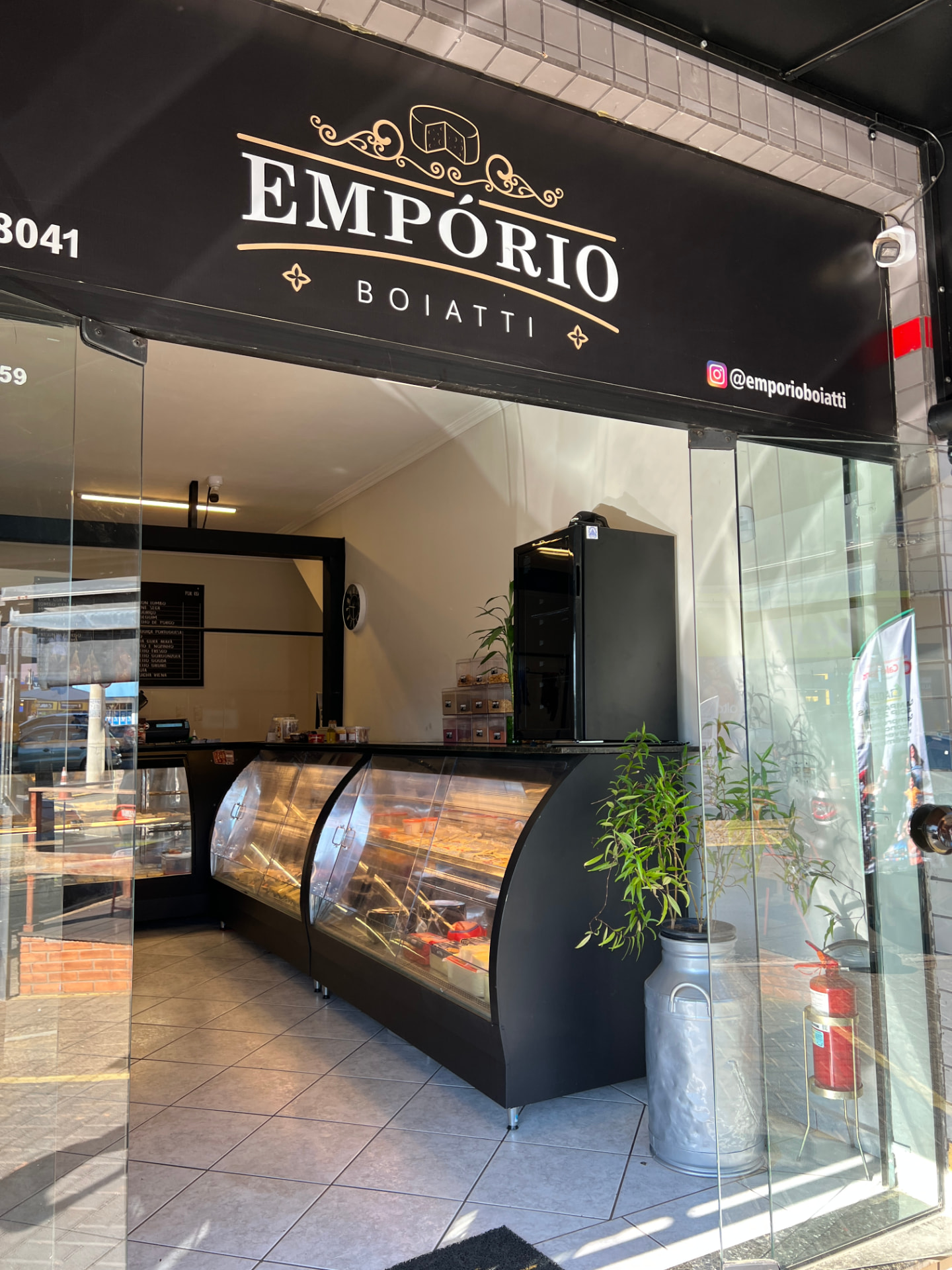 Fachada do Empório Boiatti