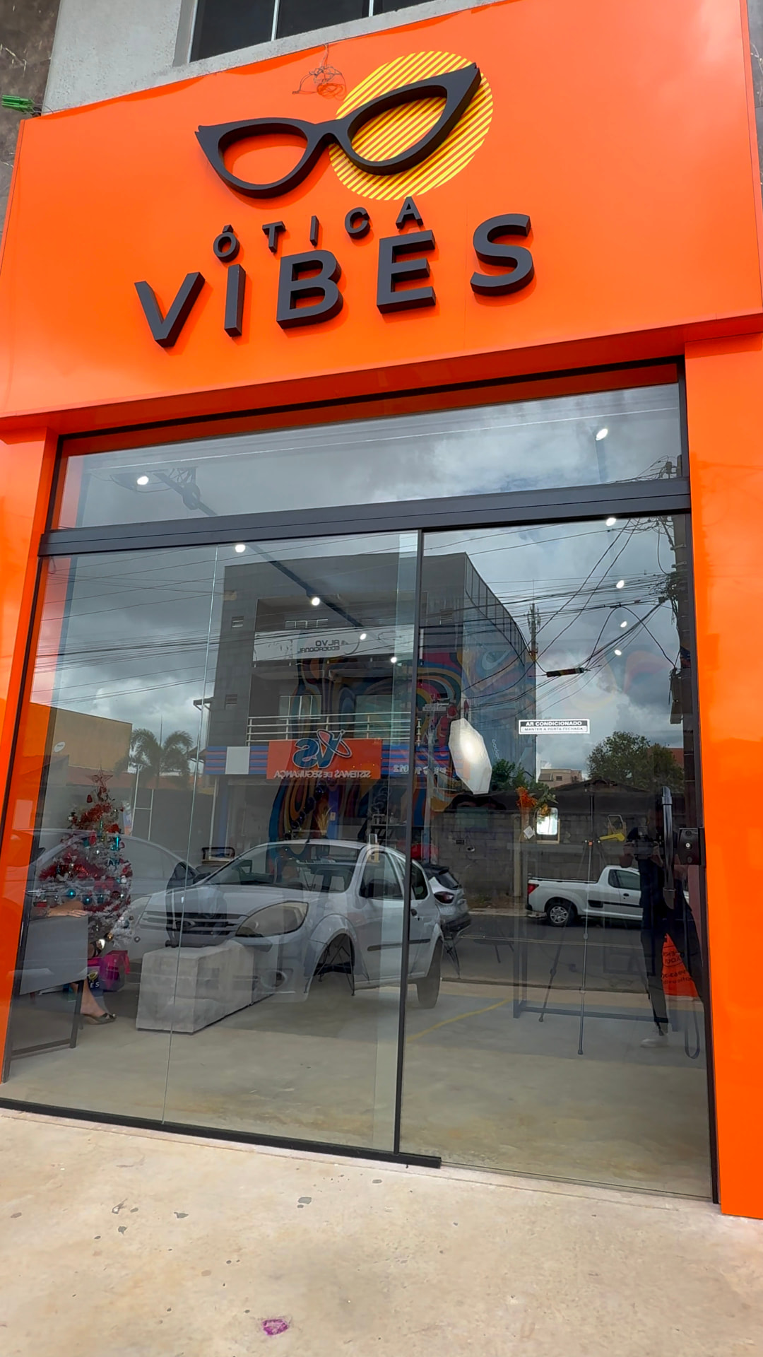 Fachada da Ótica Vibes em Hortolândia